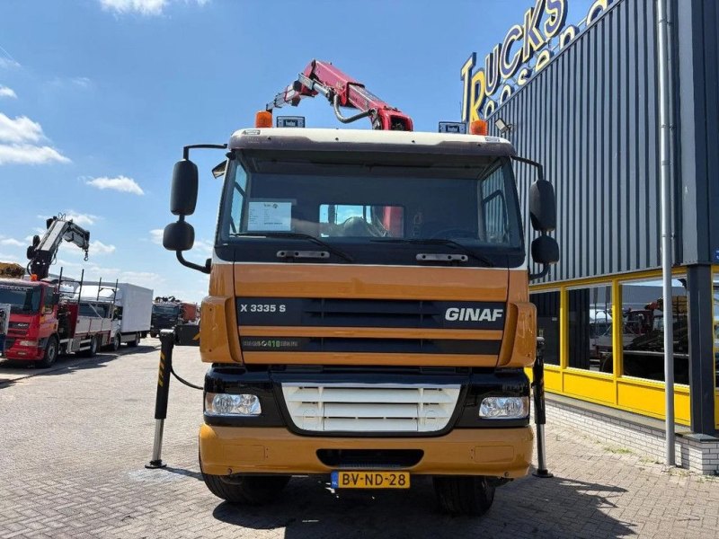 Ginaf X 3335 S + PALFINGER E 165 Z + 6X6 + MANUAL + CONTAINER SYSTEM + 145,863 KM + MOT 17-12-2026