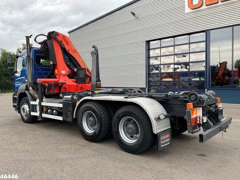 Mercedes-Benz Axor 2636 Manual Steel suspension 6x4 Palfinger 17 Tonmeter laadkraan