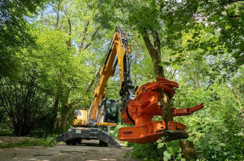 Westtech Woodcracker C450 Fällgreifer Baumschere