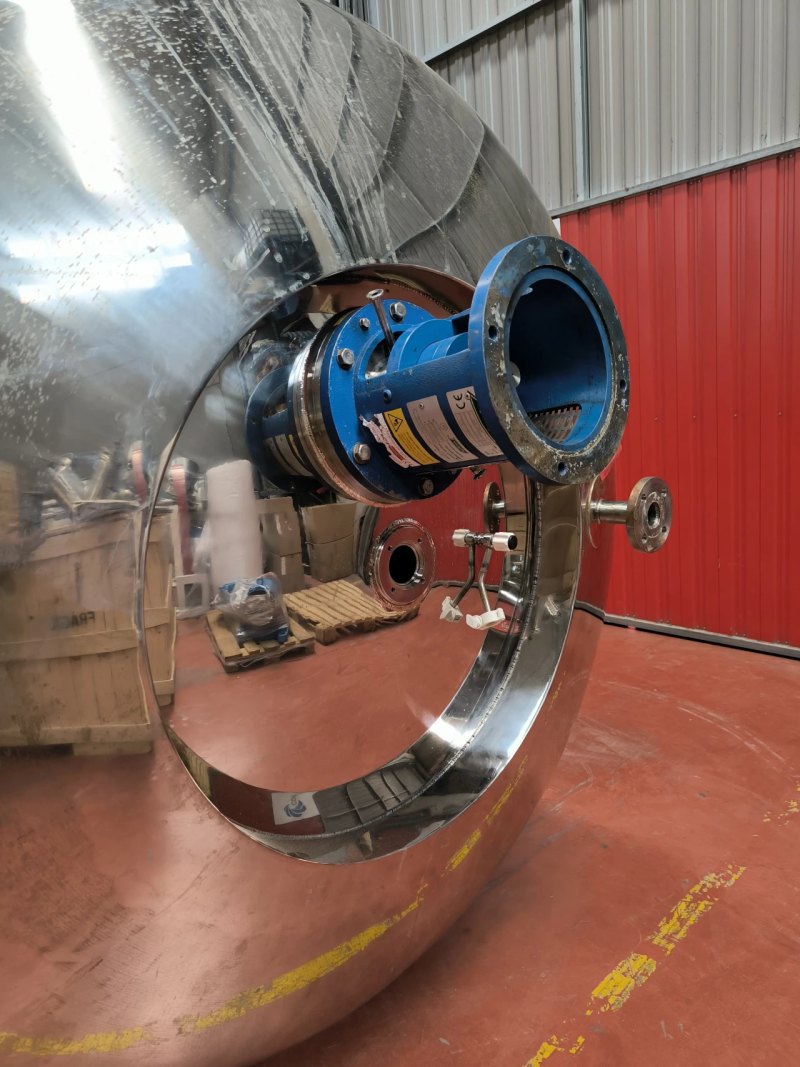 REACTOR INSTALACIONES INDUSTRIALES GRAU HASTELLOY 3400 LITRES WITH JACKET