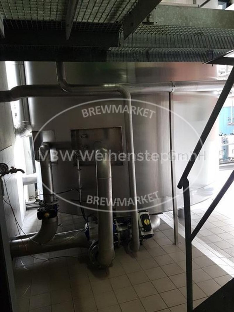 Low-pressure cooking whirlpool-wort kettle system with external boiler