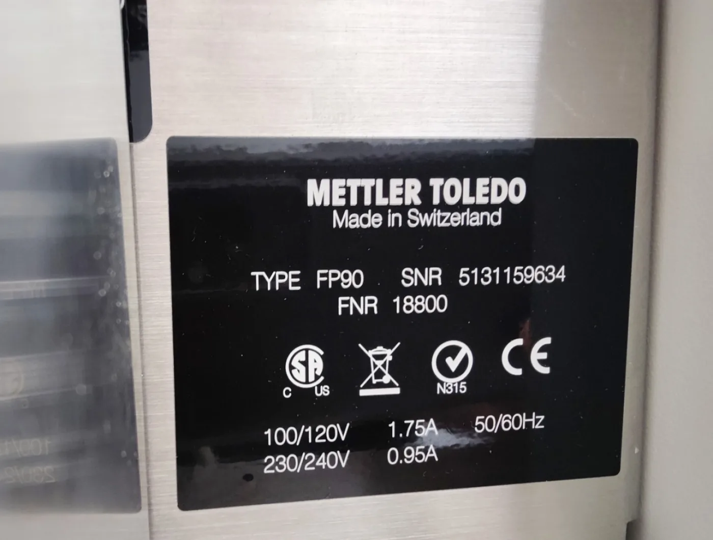 Mettler Toledo FP82HT hot stage microscopy system - Miscellaneous - 2