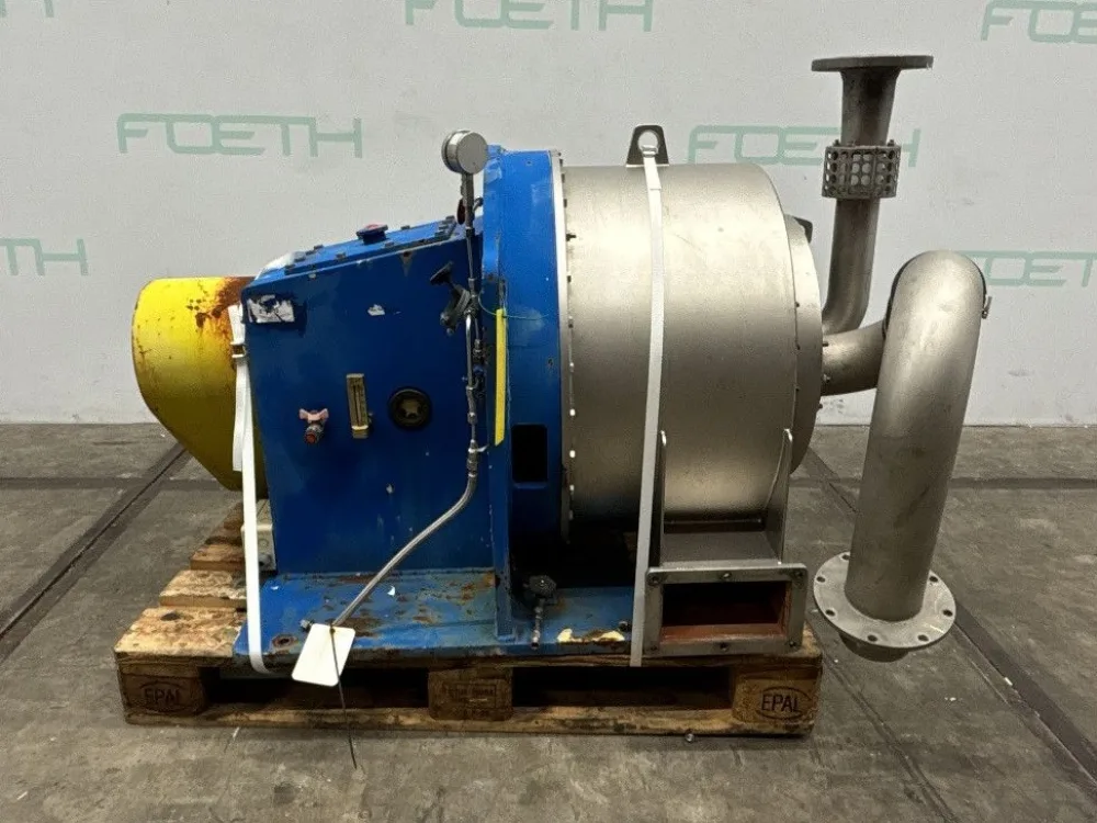 Siebtechnik C 402 G — “TURBO-CASCADE” sliding centrifuge - Pusher centrifuge