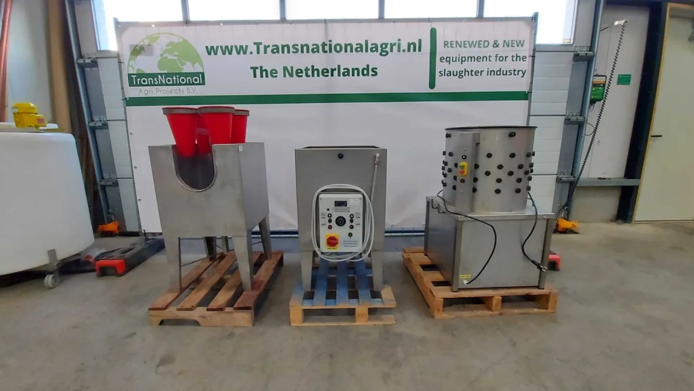 Starter poultry processing line, 120-150 bph - 2