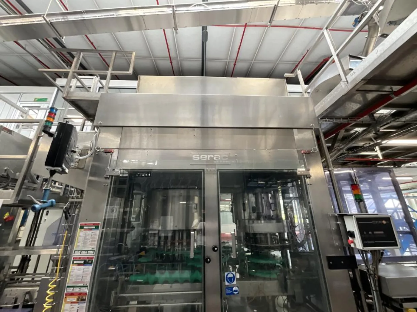 1991 Serac Serac R30 B15/1080 Rotary Syrup Bouteille Remplissage and Capping Machine - Line 1 - 5
