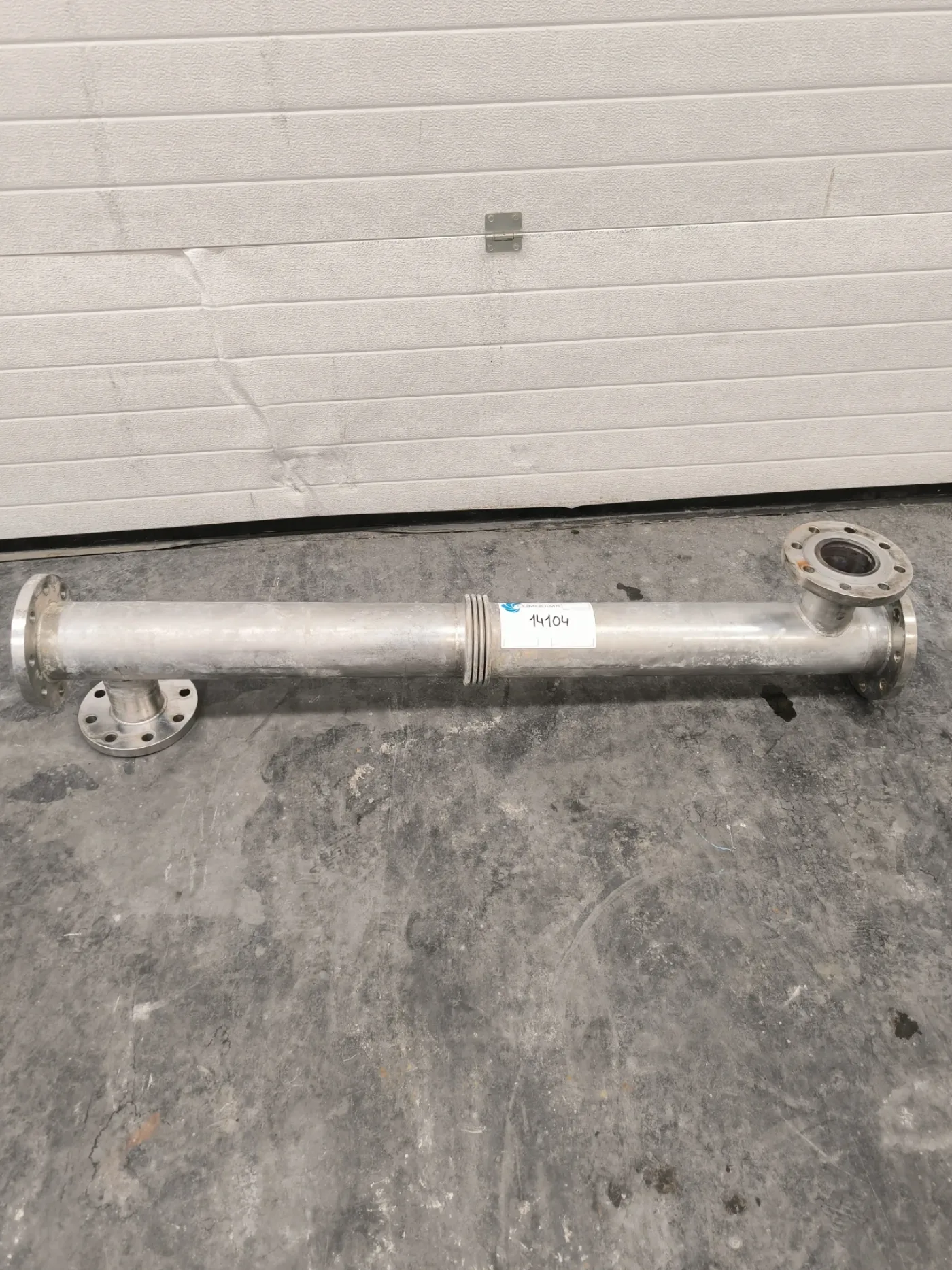 STAINLESS STEEL TUBULAR HEAT EXCHANGER 1.6 M² - 1