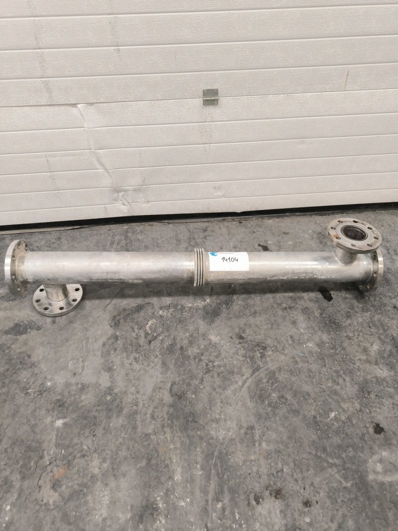 STAINLESS STEEL TUBULAR HEAT EXCHANGER 1.6 M²