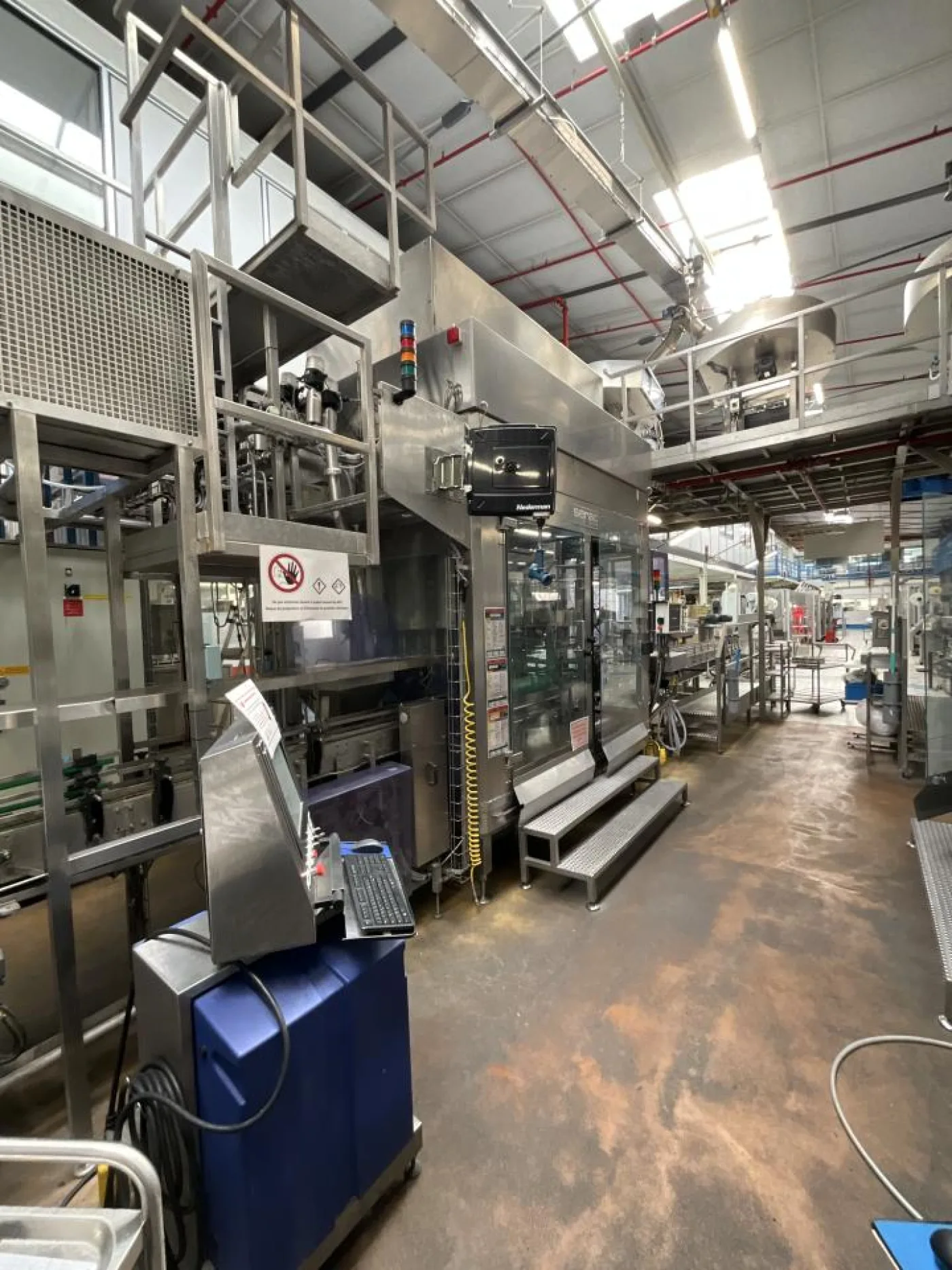 1991 Serac Serac R30 B15/1080 Rotary Syrup Bouteille Remplissage and Capping Machine - Line 1 - 2