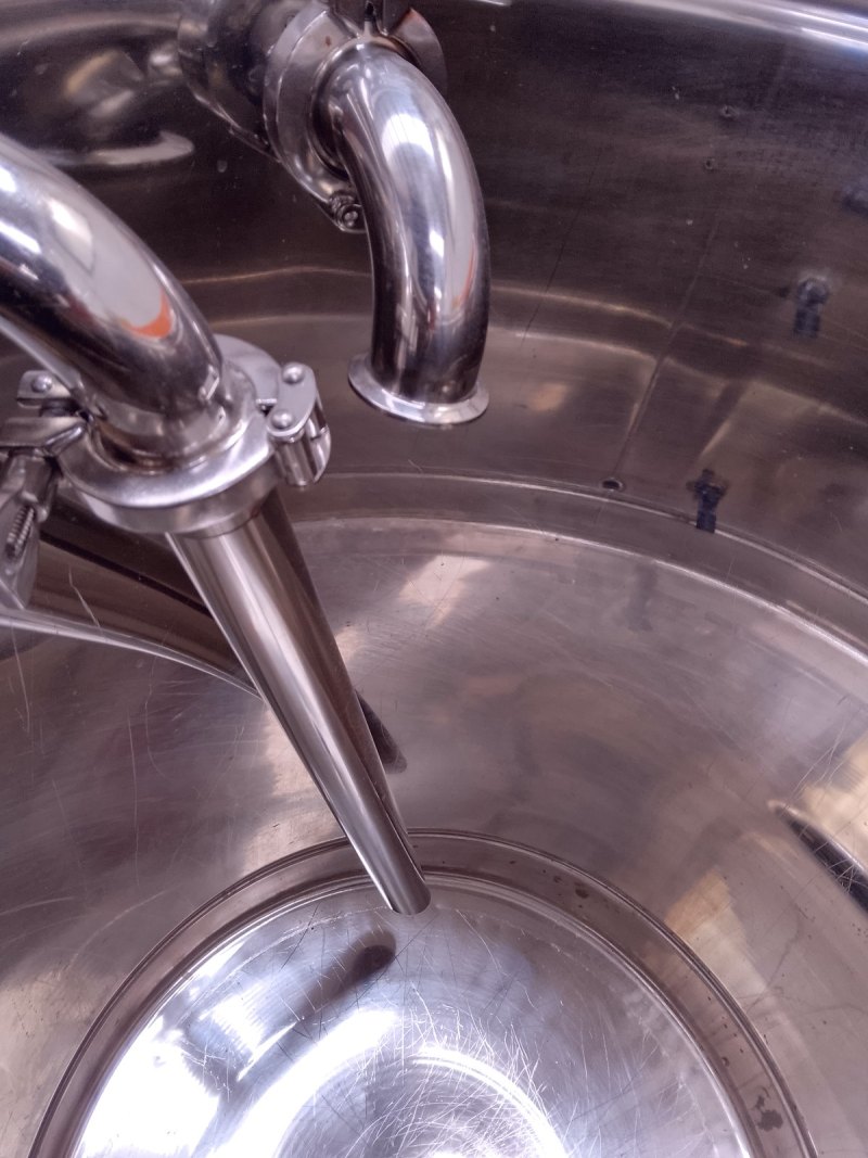 SERBATOIO ACCIAIO INOX 200 L