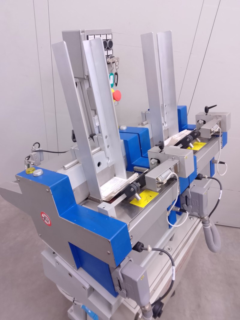 ALIMENTATORE DI FOGLIETTI ILLUSTRATIVI – ETIPACK – MOD.WHIZZY 210 / SISTEMA SPECIALE A-250-025A/B