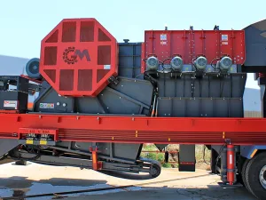 Mobile Jaw Plant with Wobbler Feeder