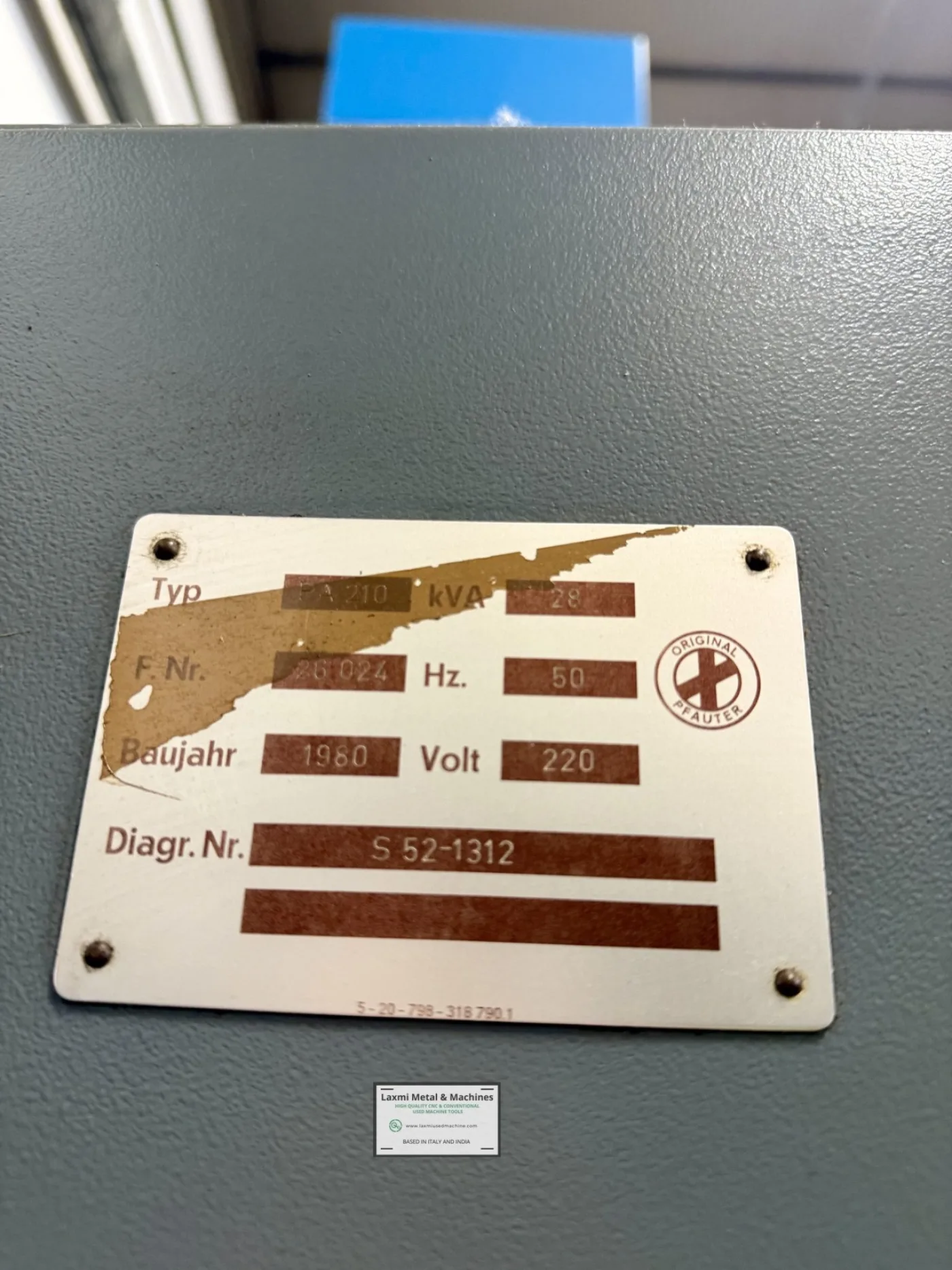 PLC GEAR HOBBING, PFAUTER - PA210 - Laxmi Metal & Machines, Rohtak - 4