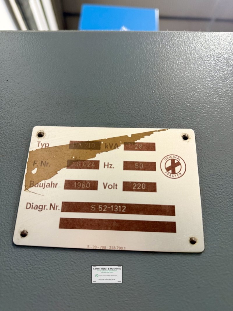 PLC GEAR HOBBING, PFAUTER - PA210 - Laxmi Metal & Machines, Rohtak