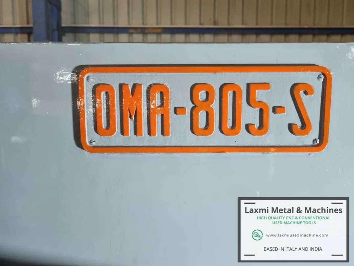 HIGH-SPEED GEAR SHAPER, PAMA - OMA 805S [N°2] - Laxmi Metal & Machines, Rohtak - 4