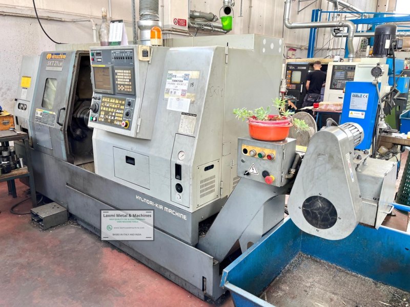 CNC LATHE, HYUNDAI KIA - SKT 21 LM with live tools - Laxmi Metal & Machines, Rohtak