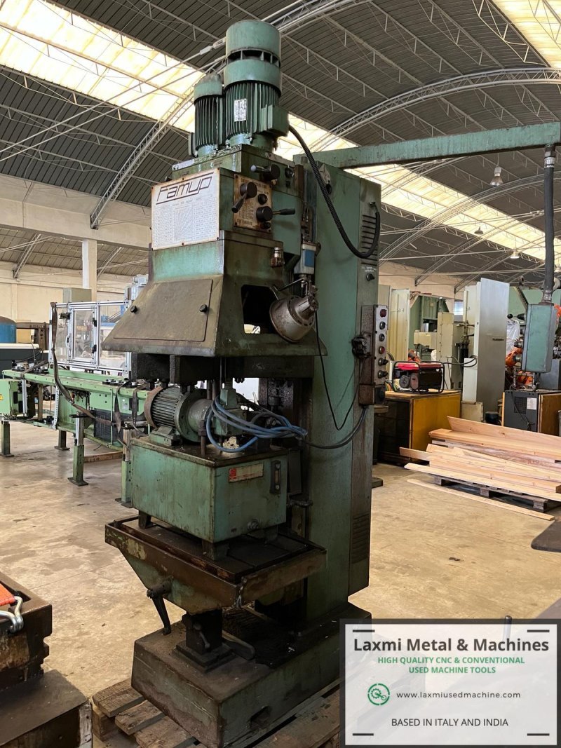 MULTI SPINDLE COLUMN DRILLING + TAPPING MACHINE, FAMUP - Laxmi Metal & Machines, Rohtak