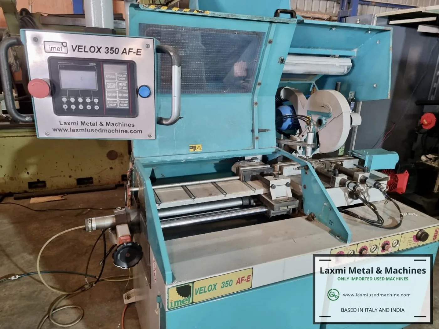 AUTOMATIC CIRCULAR SAW, IMET (Italy) - VELOX 350 AF-E - Laxmi Metal & Machines, Rohtak - 7