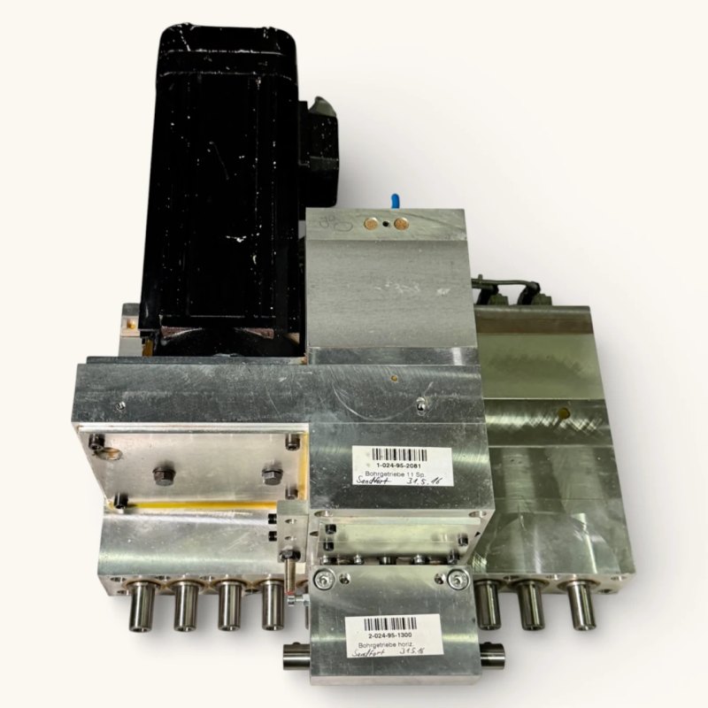 HOMAG Bohrgetriebe Motor Bohraggregat BAZ BOF 11 + 1 + 1 spindelig Art.-Nr. 1-024-95-2081 / Art.-Nr. 2-024-95-1330 – WEEKE BP 155