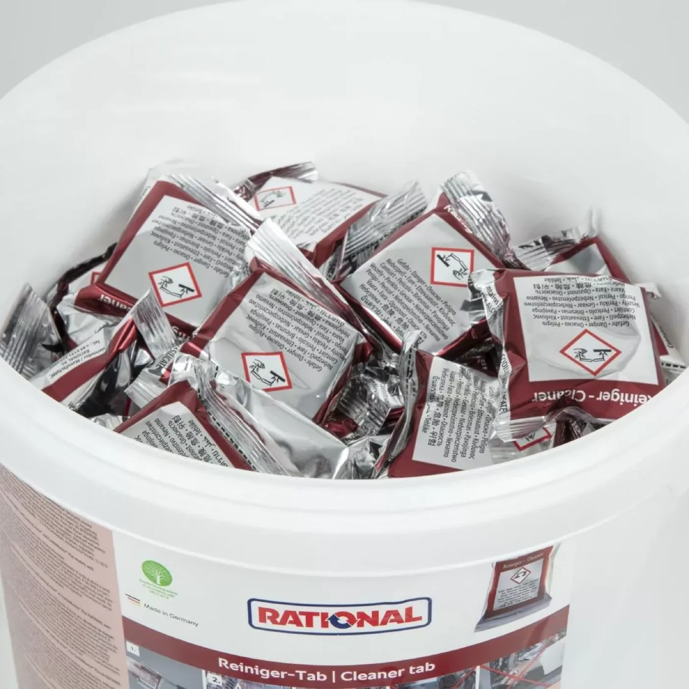Rational Combi Oven Detergent Tablets Red (Pack of 100) - islandcatering - 3