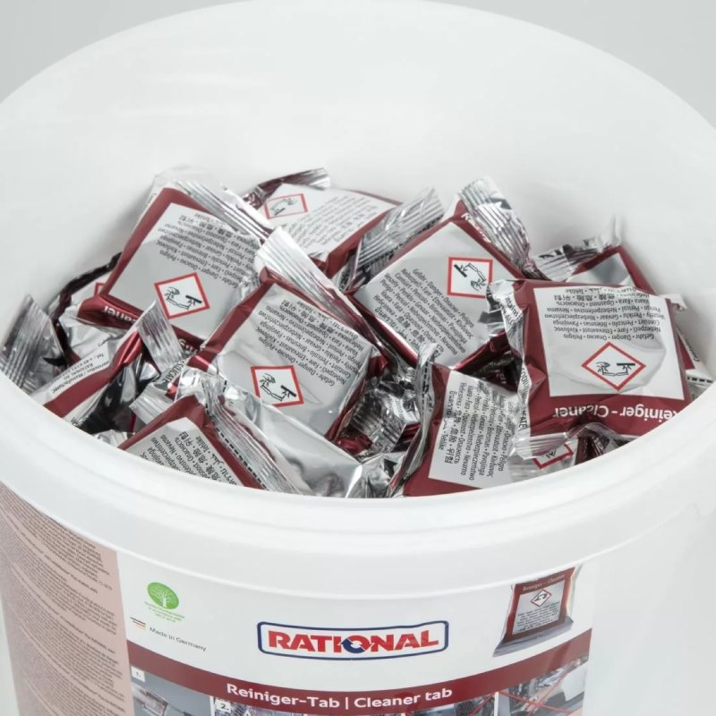 Rational Combi Oven Detergent Tablets Red (Pack of 100) - islandcatering