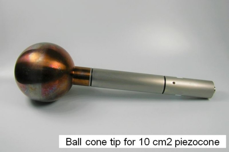 Ball Cone Type for 10 cm2 Piezocone