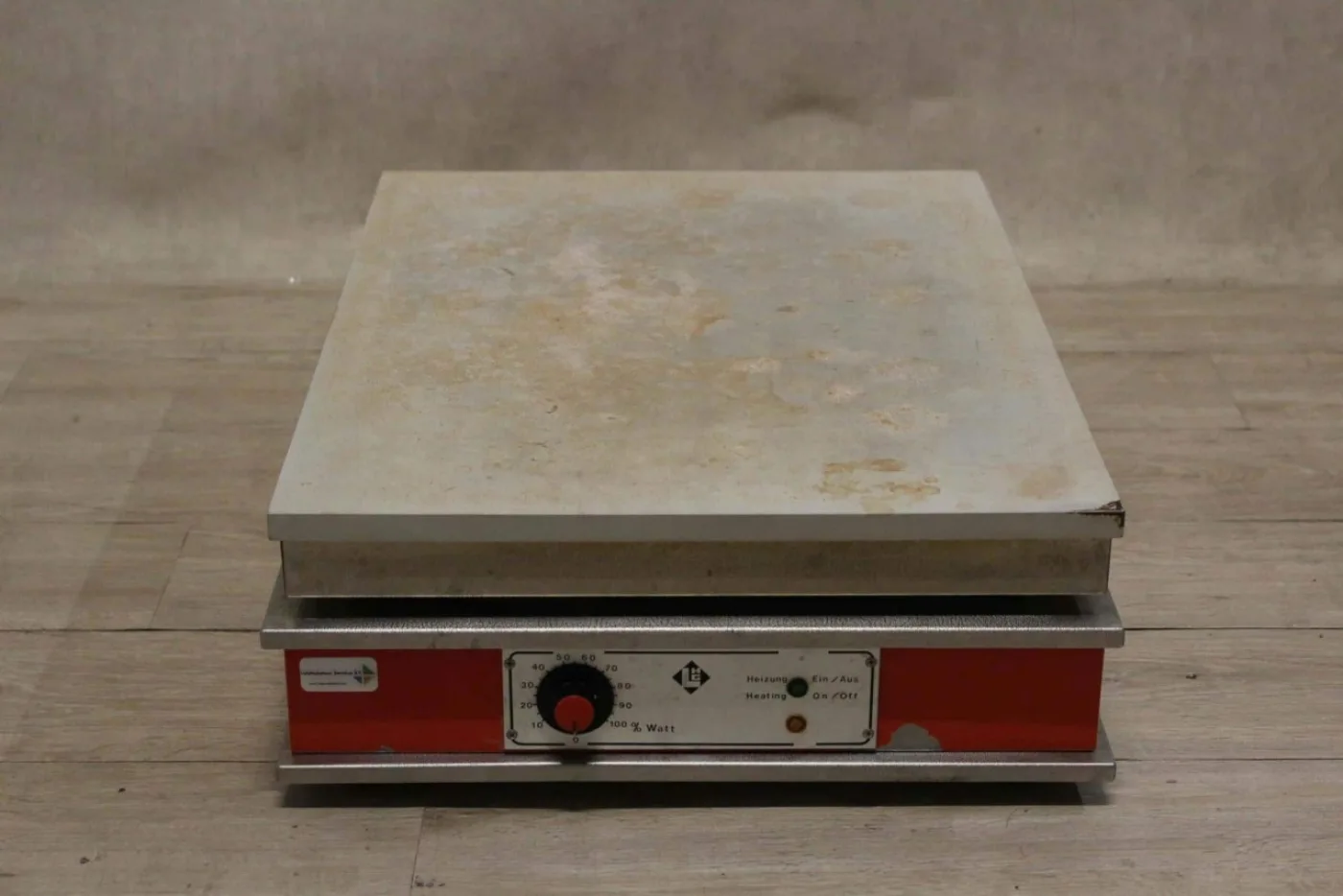 HLG HD 3/AL Verwarmingsplaat - 1