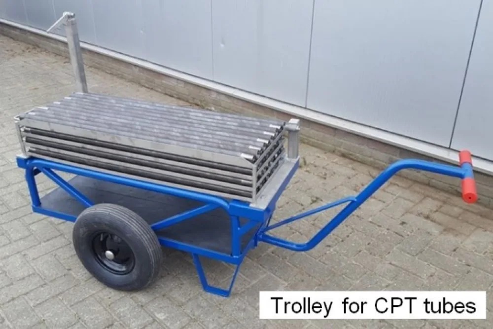 Trolley for Transport of CPT Tubes