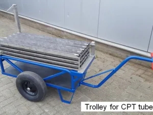 Trolley for Transport of CPT Tubes