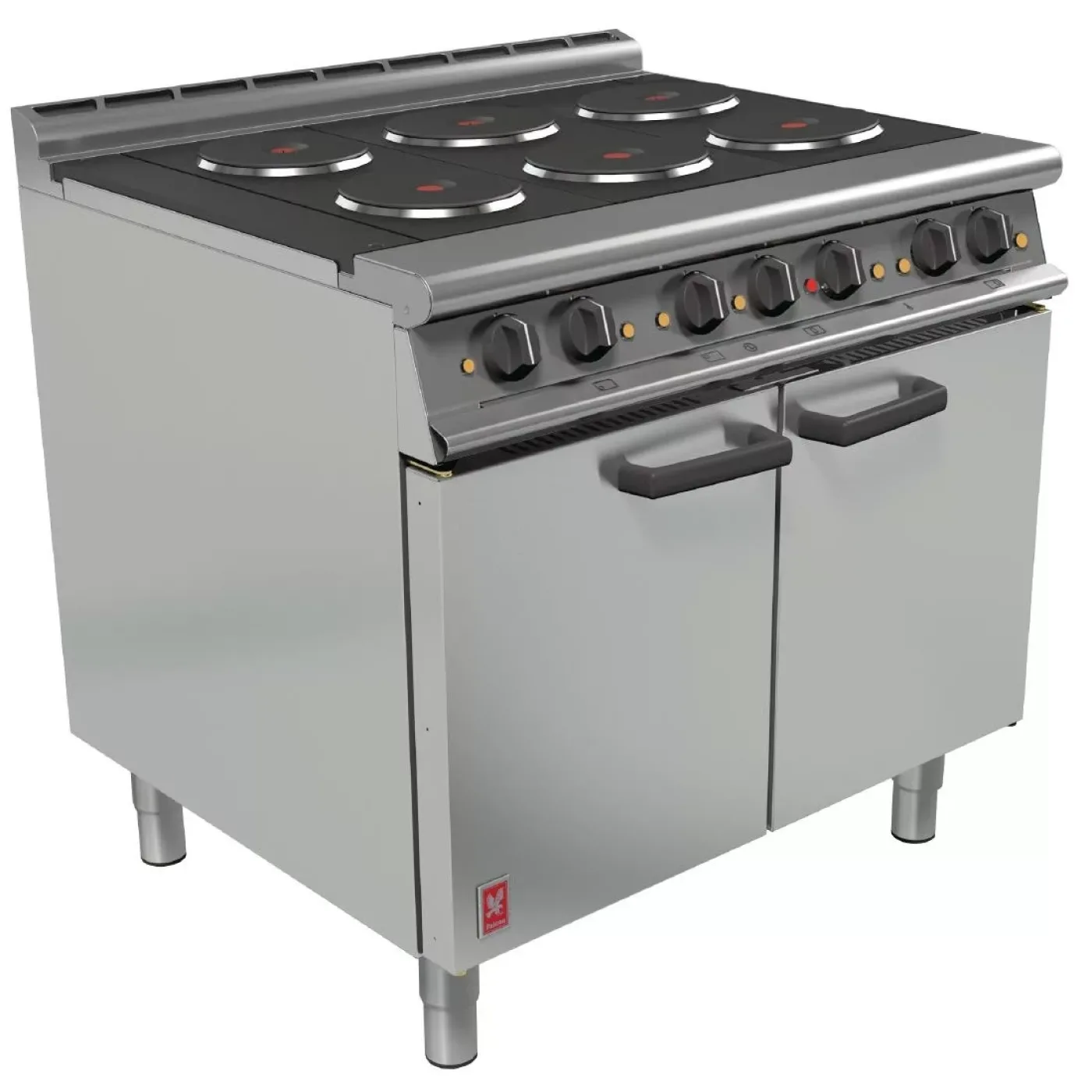 Falcon Dominator Plus 6 Hotplate Oven Range E3101 - islandcatering - 1