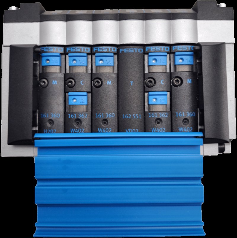 Festo Ventilinsel CPV14 / 10P-14-6B-MP-V-Y-MCMTCM+Z