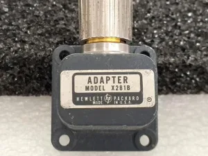 Agilent / HP X281B Coaxial to Waveguide Adapter