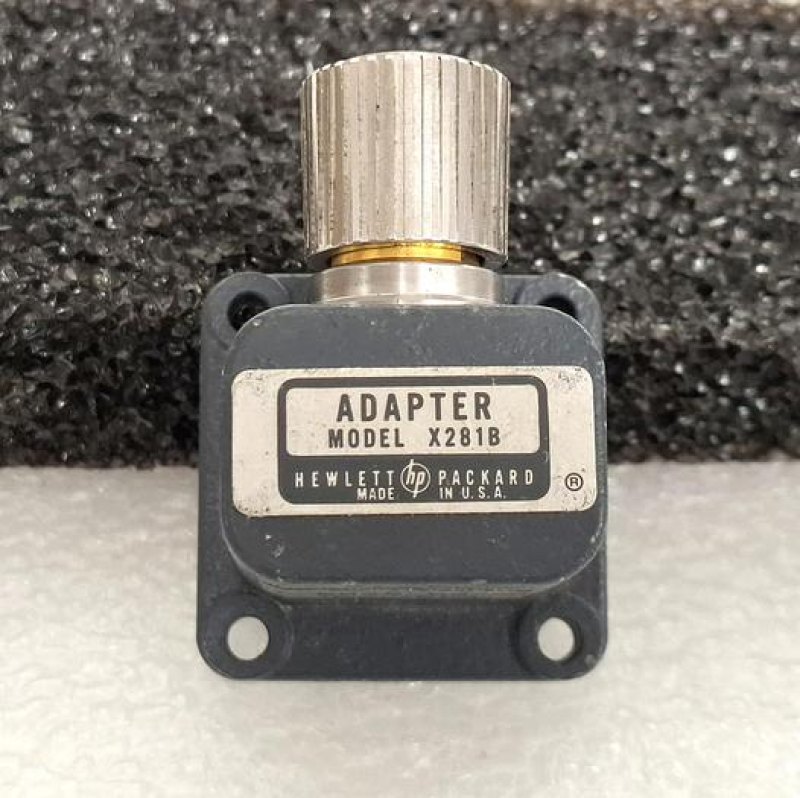 Agilent / HP X281B Coaxial to Waveguide Adapter