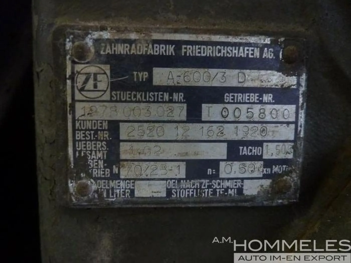 Transmission MAN KAT 6x6 7t. mil - 4