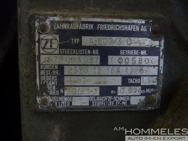 Transmission MAN KAT 6x6 7t. mil