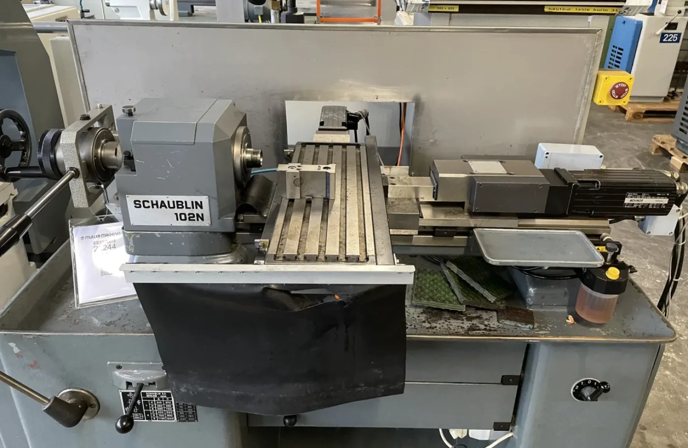 022244 - SCHAUBLIN 102-80 Unipros - 2