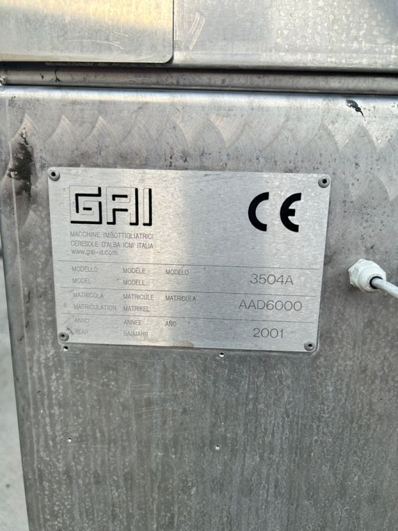 GAI MONOBLOCK IN STAINLESS STEEL MODEL 3504A, 16/1/16/1, SECOND-HAND MACHINE