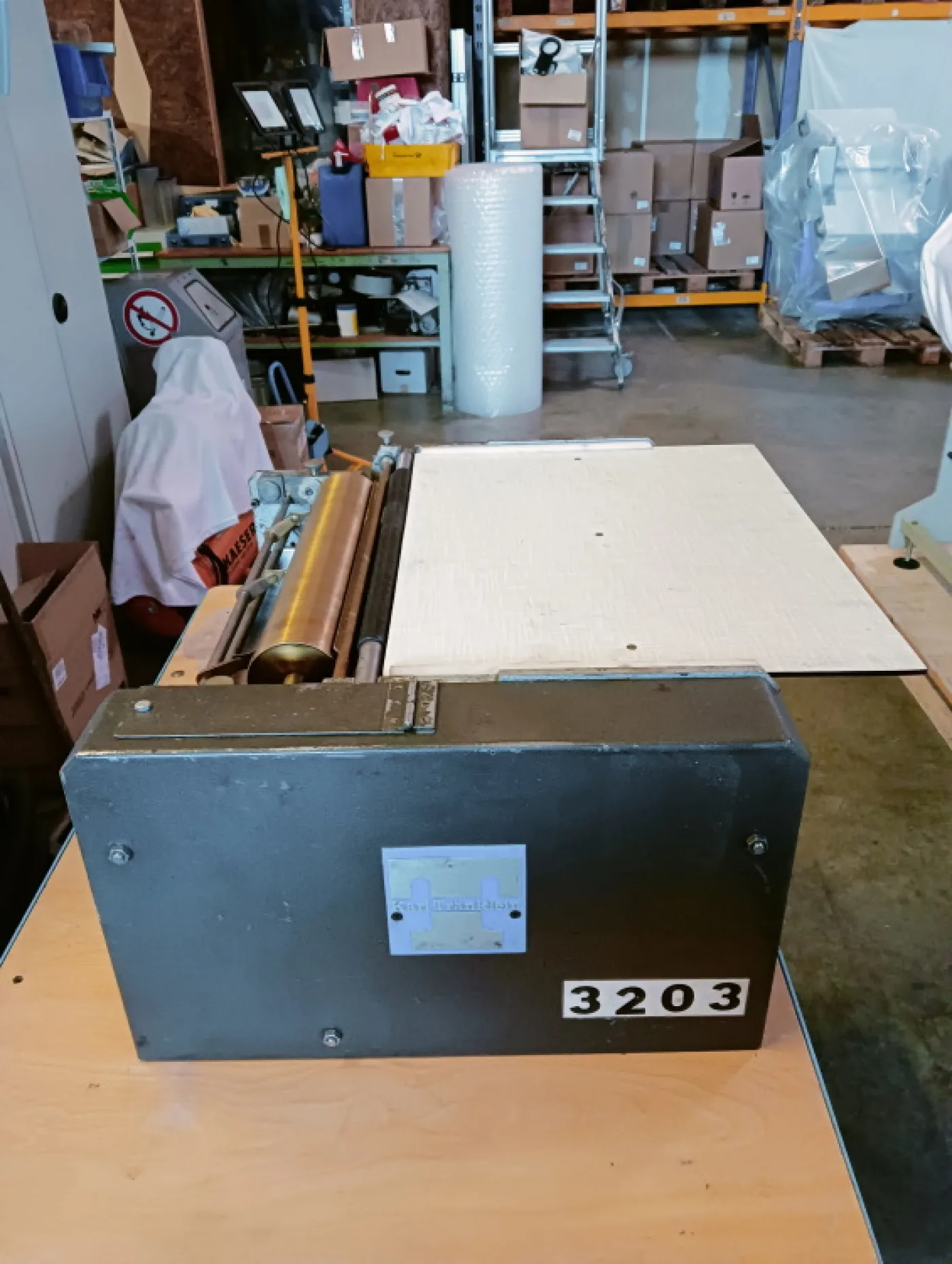 2-Walzen Anleimmaschine Tränklein ZW 400 - 2