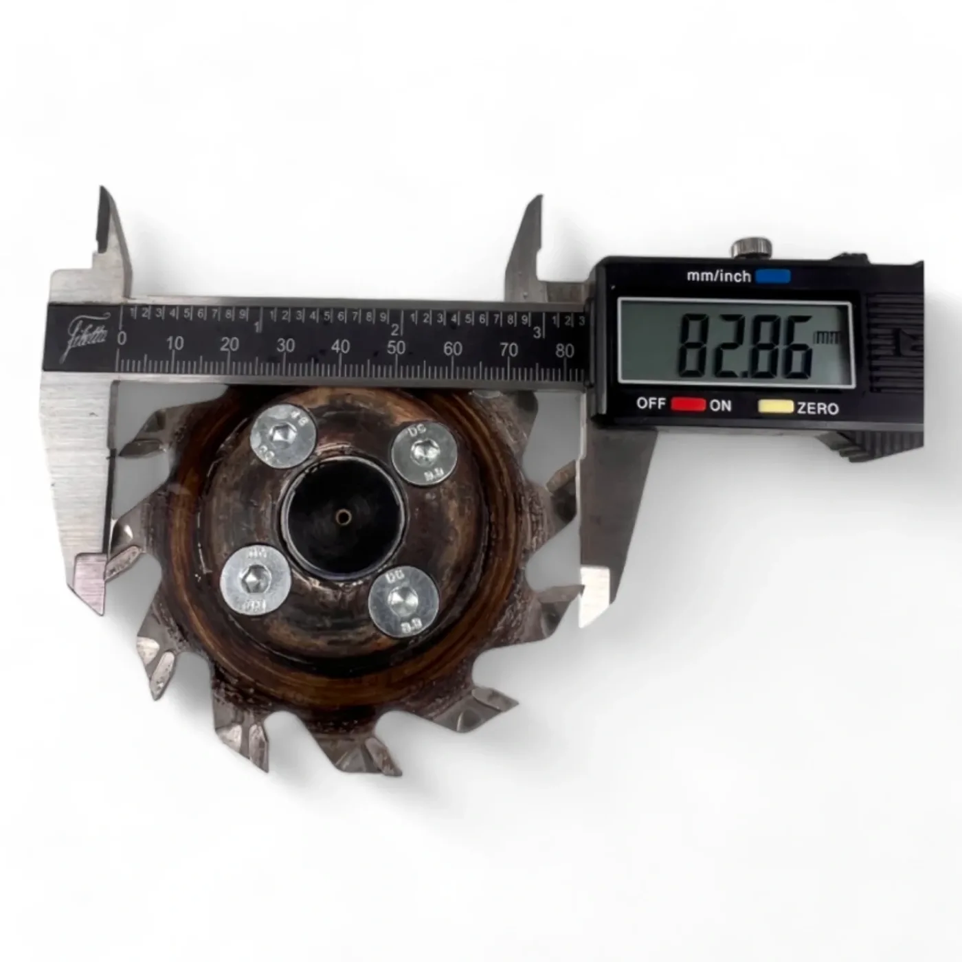 HSK 63 F Spannfutter mit Spannzange HW Nutfräser 83 x 2,3 mm Z=12 - 2