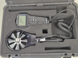 TSI Airflow LCA501 Rotating Vane Anemometer in Case