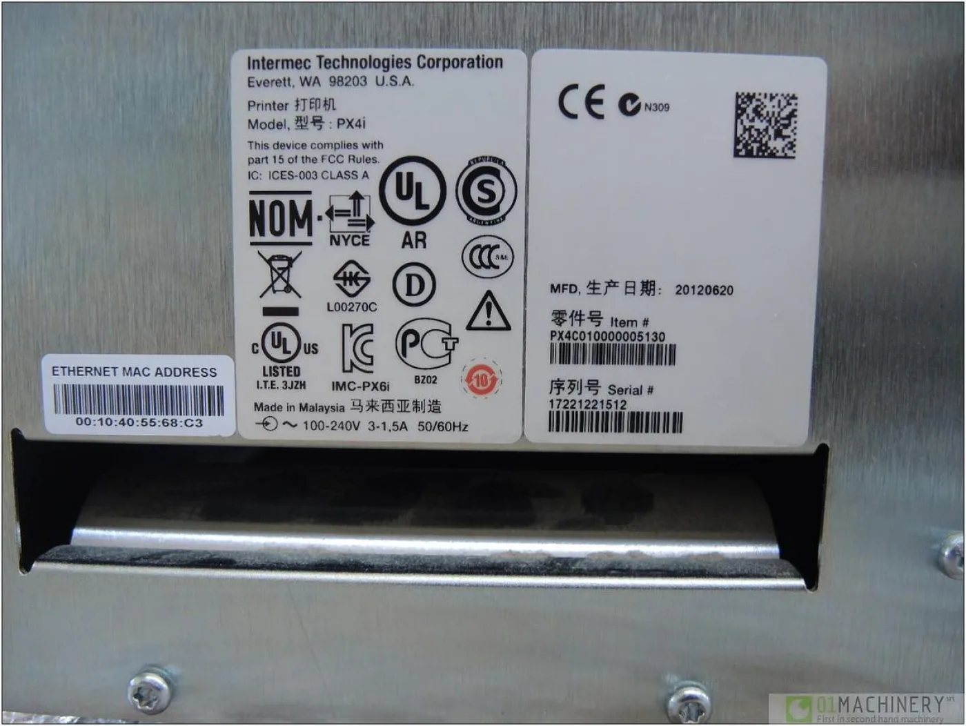 2012 INTERMEC Px4i AI2476 - 5