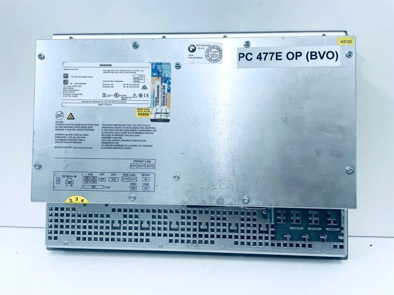 Siemens Panel 6AV7240-3BC07-0HA0 SIMATIC IPC477D