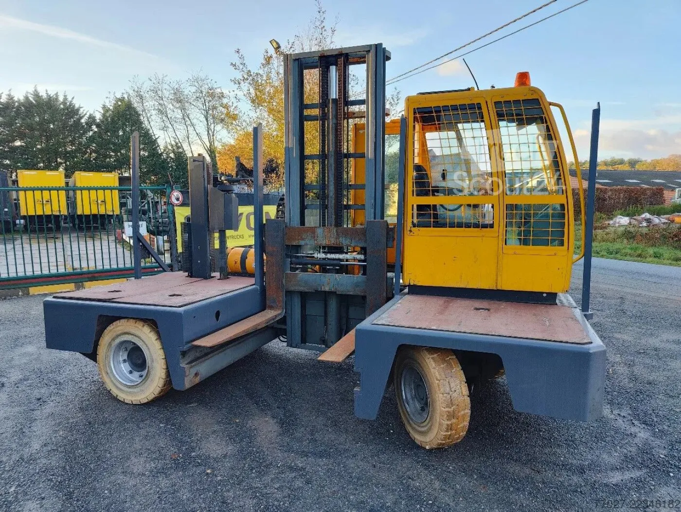 Baumann zijlader / sideloader HX 50/12/45 5000 kg - 1