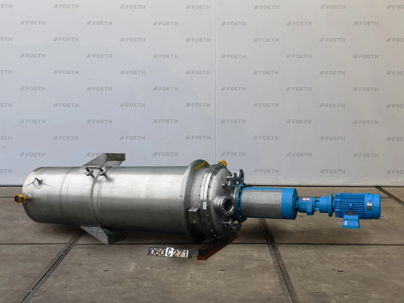 Hoeksma & Velt 1400 Ltr - Stainless Steel Reactor - 2