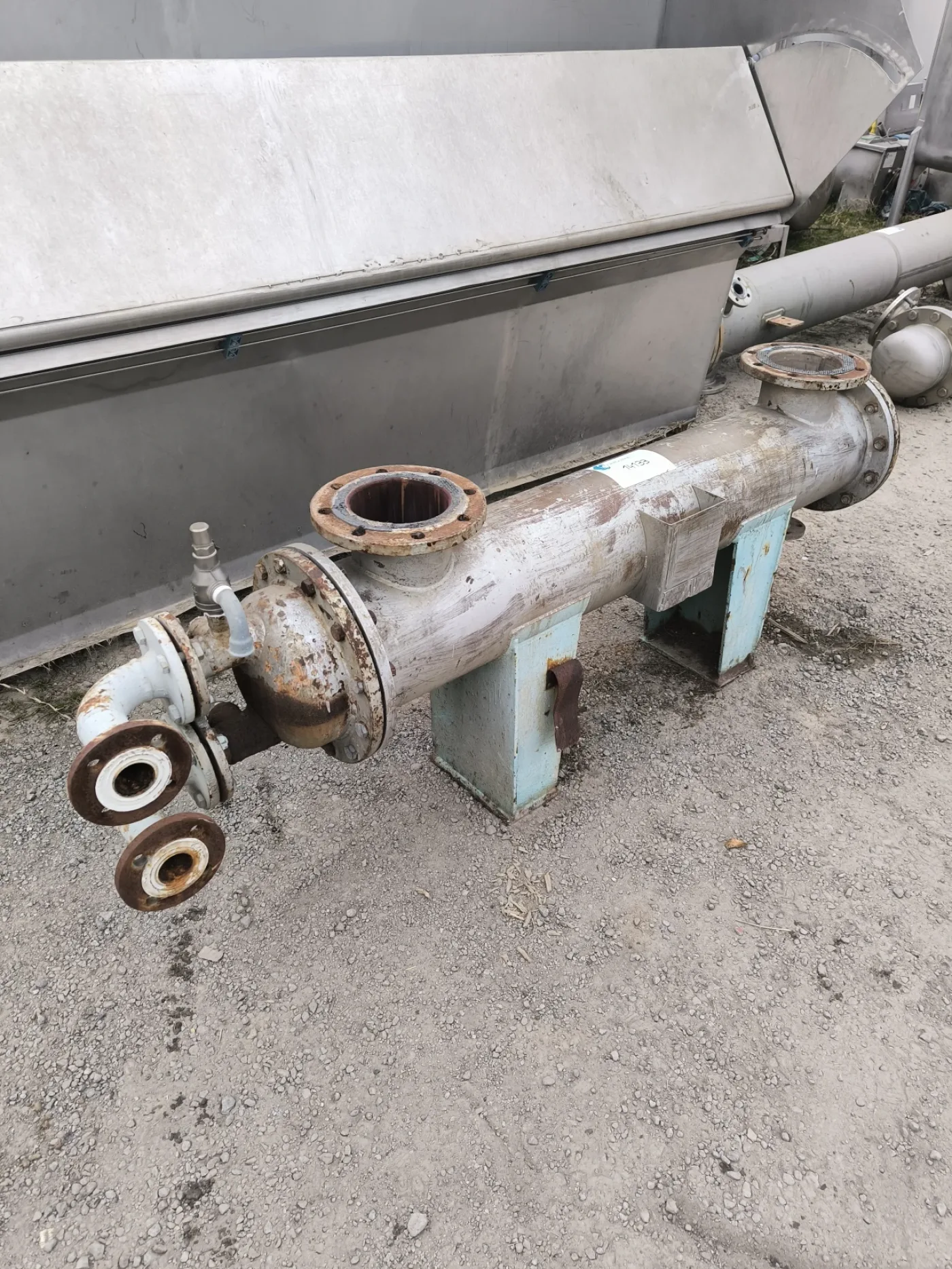 TUBULAR HEAT EXCHANGER STAINLESS STEEL 2.2 M² AGUILAR Y SALAS - 2