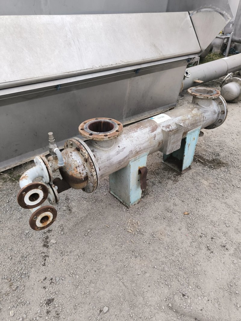 TUBULAR HEAT EXCHANGER STAINLESS STEEL 2.2 M² AGUILAR Y SALAS