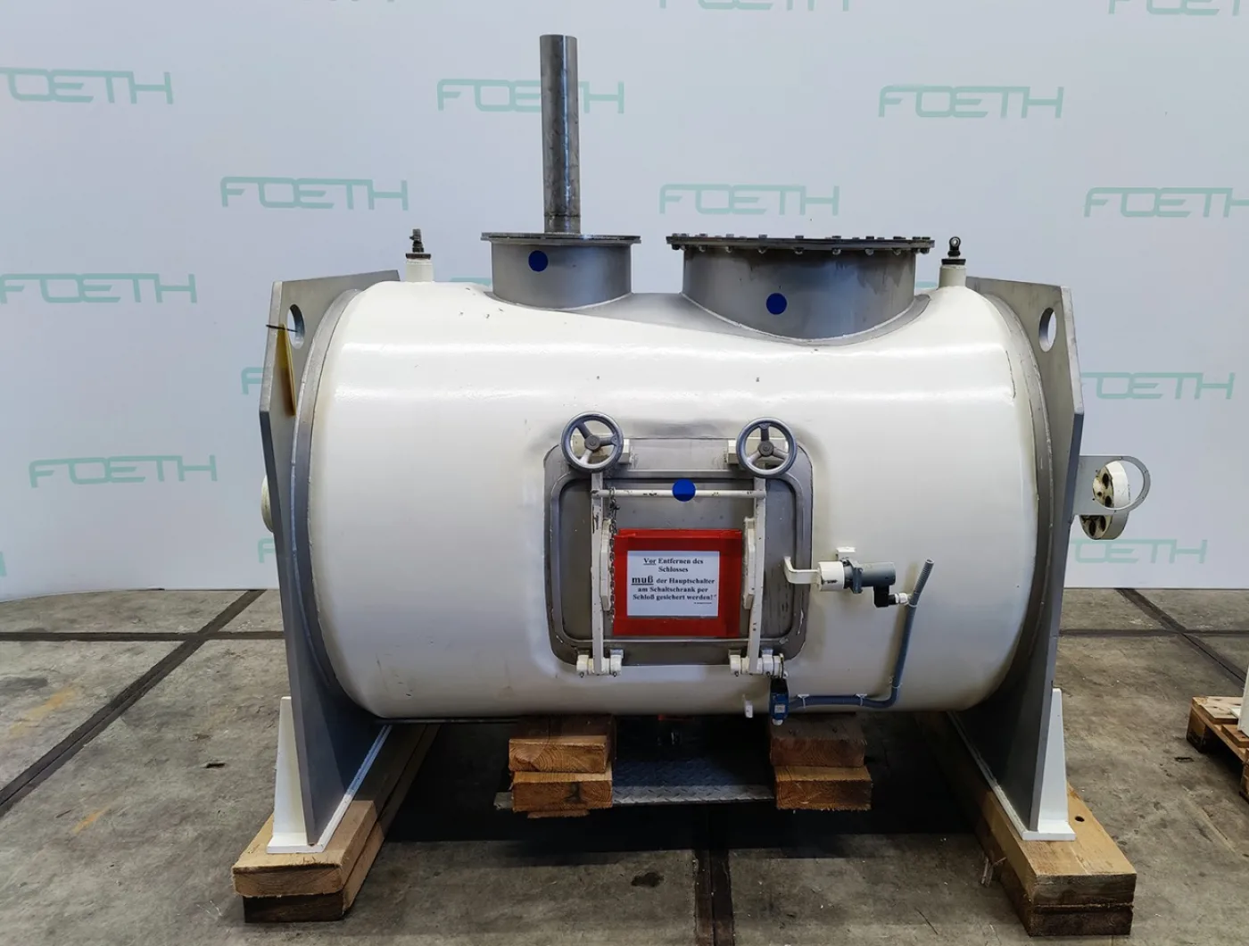 Morton FKM-1600 - Powder turbo mixer - 1