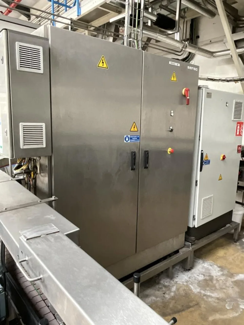 Serac Serac TN36R36V12/1620 Rotary Bottle Air Rinse, Liquid Filling and Closing Machine - Line 5
