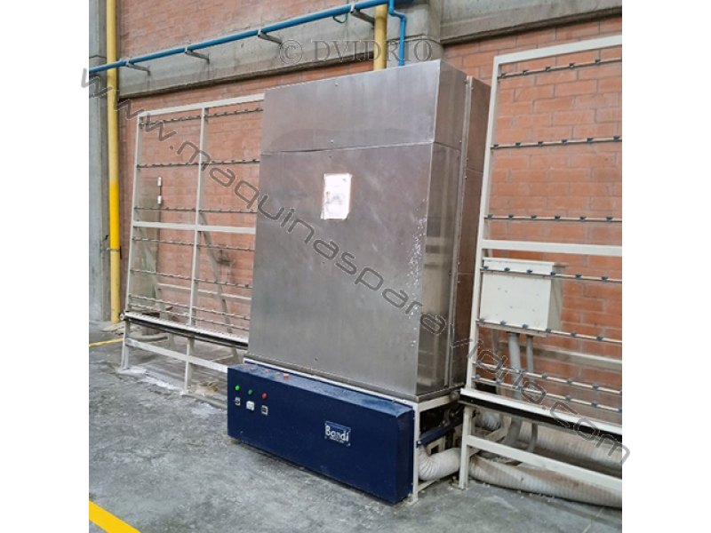 LAVADORA VERTICAL PARA VIDRIO BANDI