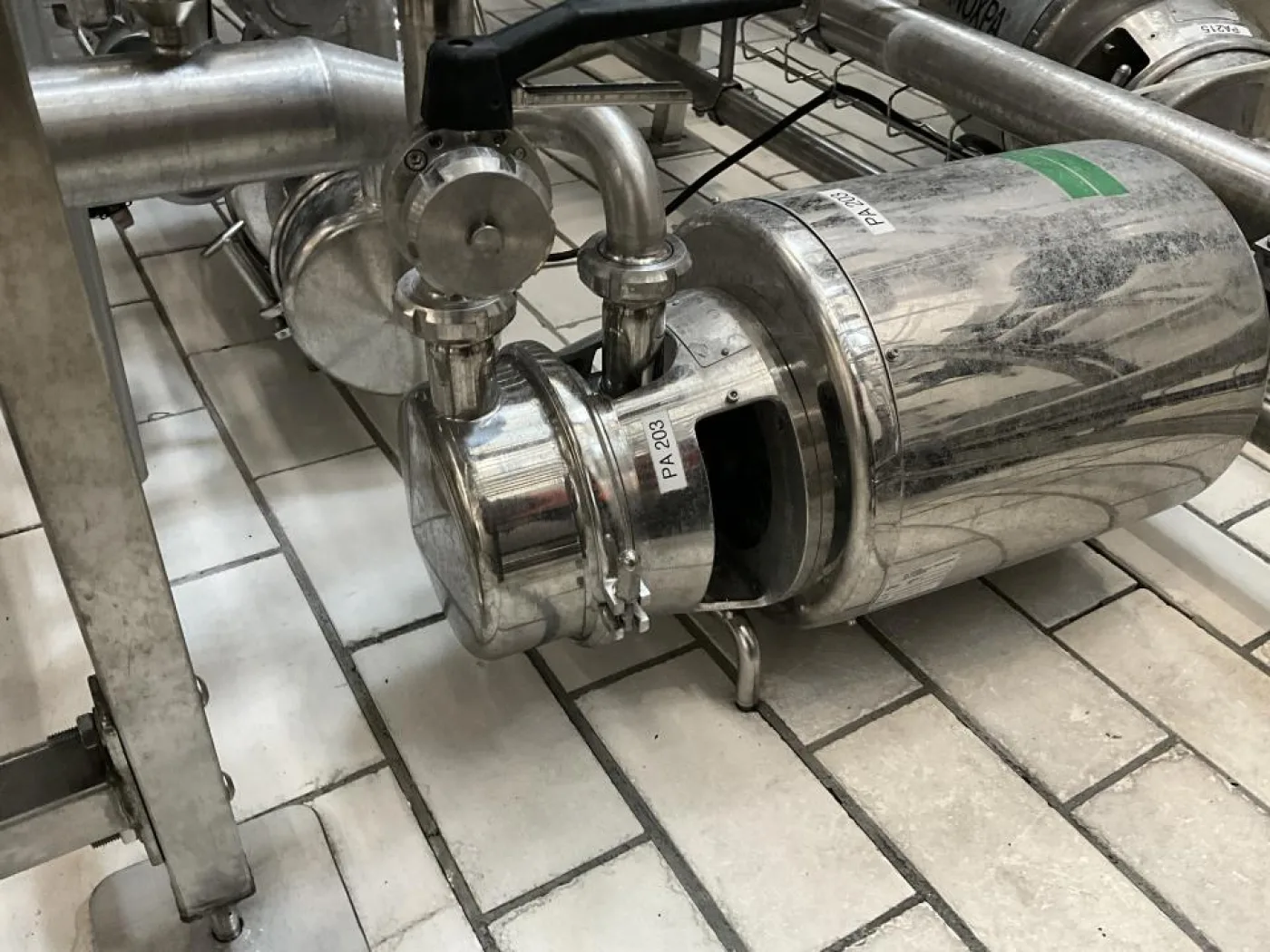 2003 Inoxpa Inoxpa ASPIR A80 Stainless Steel Contact Parts Sanitary Side Channel Self Priming Pump - 5