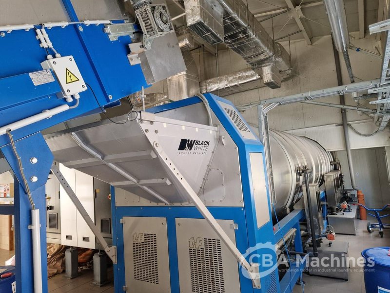 Transferon 13x50kg COMPLETE TUNNEL SYSTEM year 2010 with Press and 2 Dryers, 1 Spare Dryer and Step Conveyor (759-760-761-762-763-764-765)